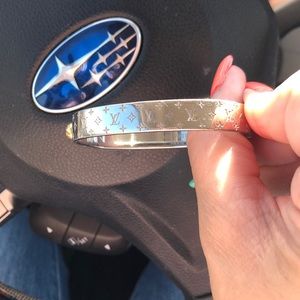 Authentic Louis Vuitton Nanogram Cuff